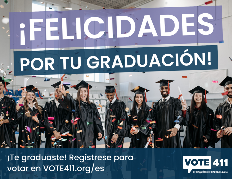 Felicidades por tu graduación